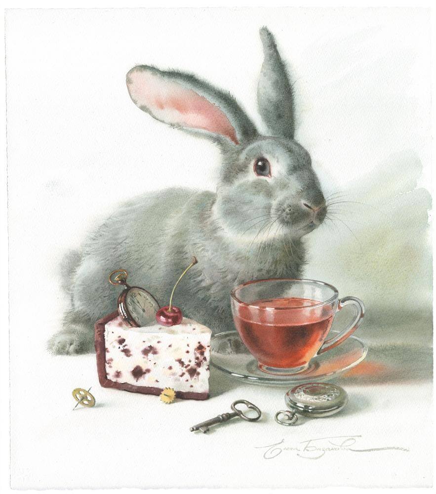 Безумное чаепитие с кроликом