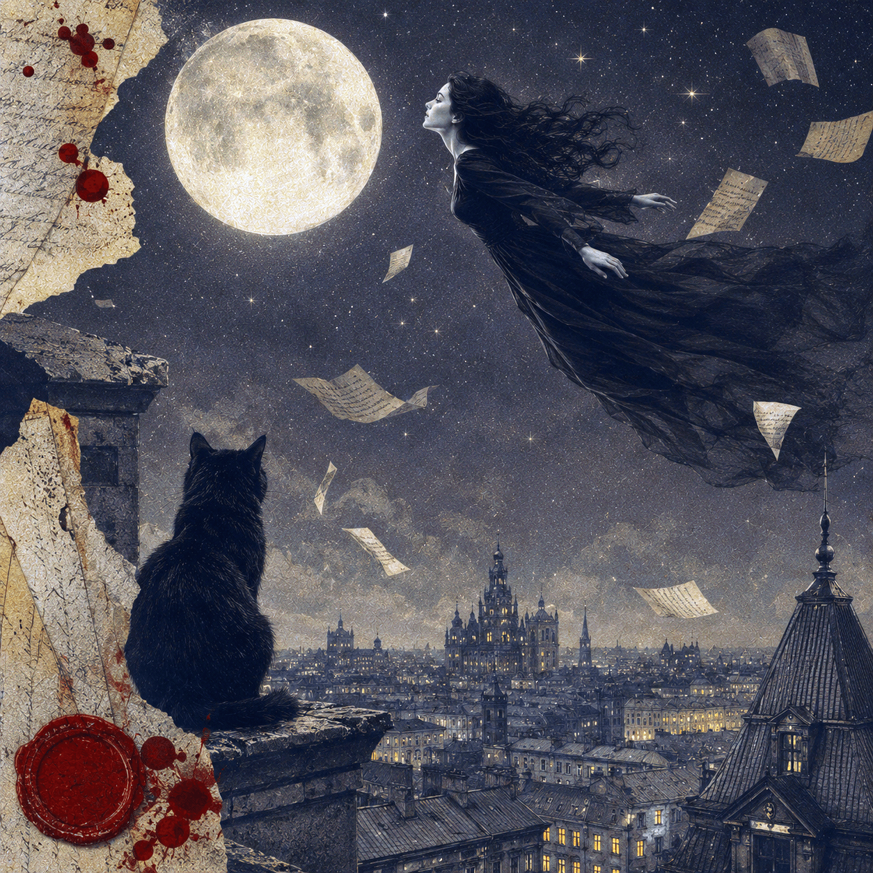 Фрагменты онлайн урока рисования «Мастер и Маргарита: 10 главных мифов о романе Михаила Булгакова» — Анималистика от Александра Щёголева